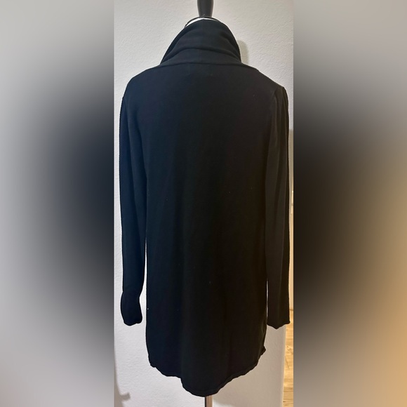 Dreamers women’s open front lightweight cardigan sweater Gray size S/M - Picture 4 of 5